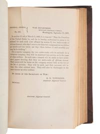 [CIVIL WAR - MILITARIA]. General Orders Nos. 202-400. Washington, DC: War Department, 1863.