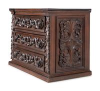 A Pair of Baroque Style Chests of Drawers