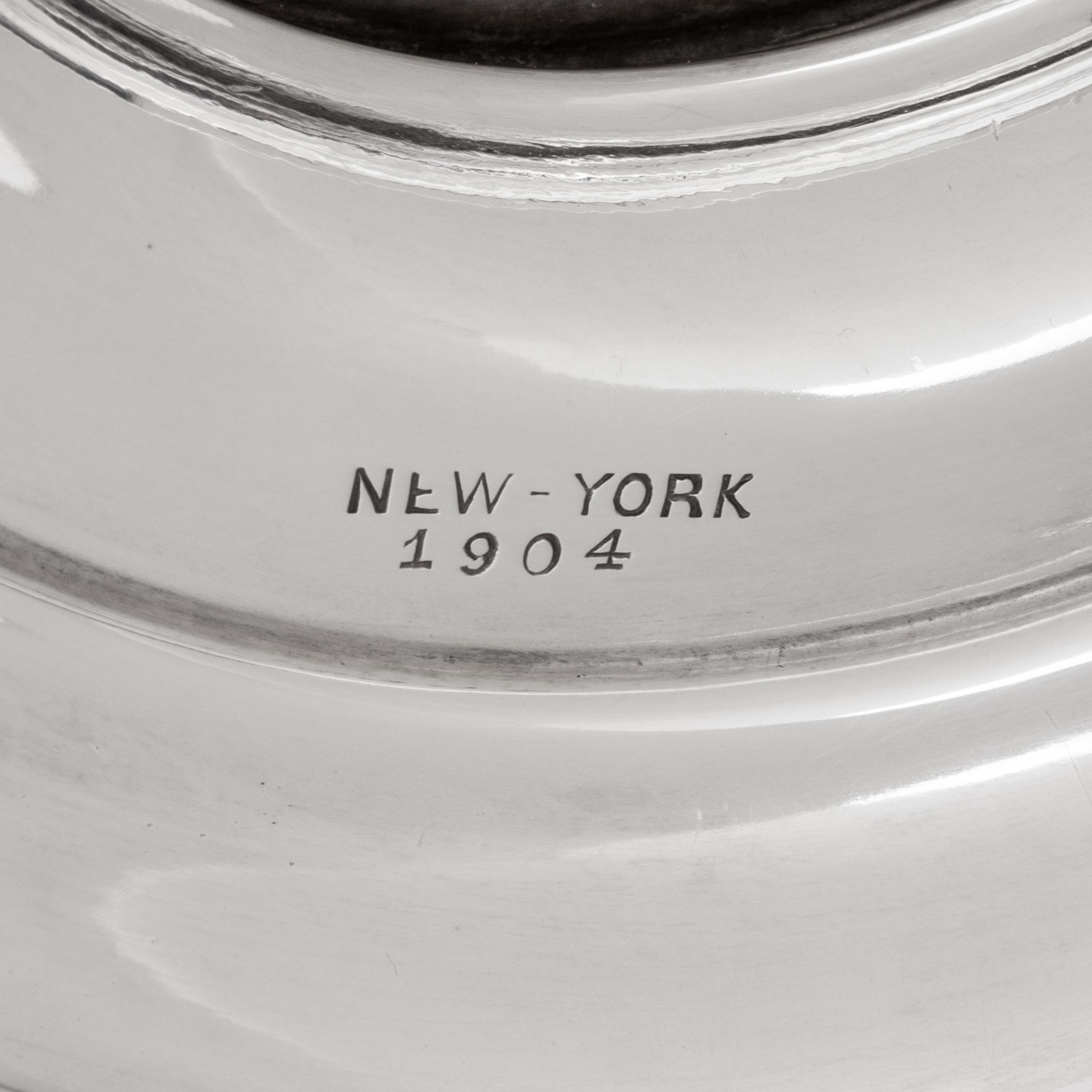 An American Silver Center Bowl