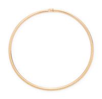 YELLOW GOLD COLLAR NECKLACE