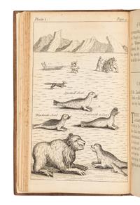EGEDE, Hans Povelson (1686-1758). A Description of Greenland, Shewing the Natural History, Situation, Boundaries, and Face of the Country . London: C. Hitch et al, 1745.