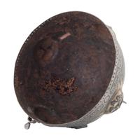 Highly Decorated Kulah Khud Indo Persian Helmet