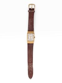 HAMILTON, VINTAGE, 18K YELLOW GOLD WRISTWATCH