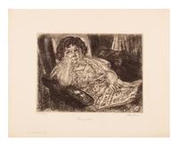 A group of four prints ( Patience; Dolly; Serenade; Woman with Etching Tray )