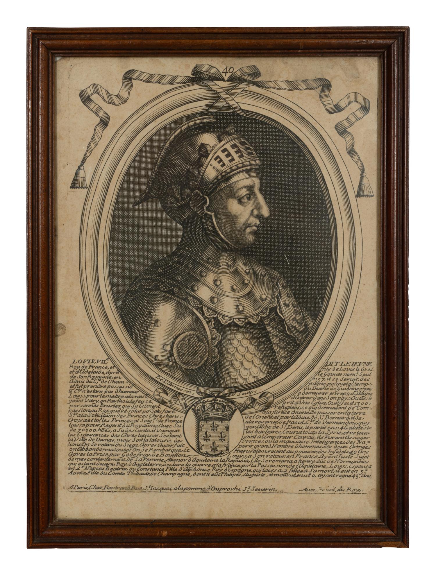 A Set of Twenty-Two Framed French Engravings