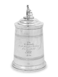 An Indian Colonial Victorian Silver Tankard