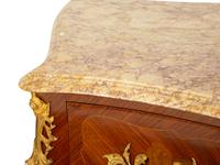 A Louis XV Style Gilt Bronze Mounted Marble-Top Bombe Commode — 20TH CENTURY