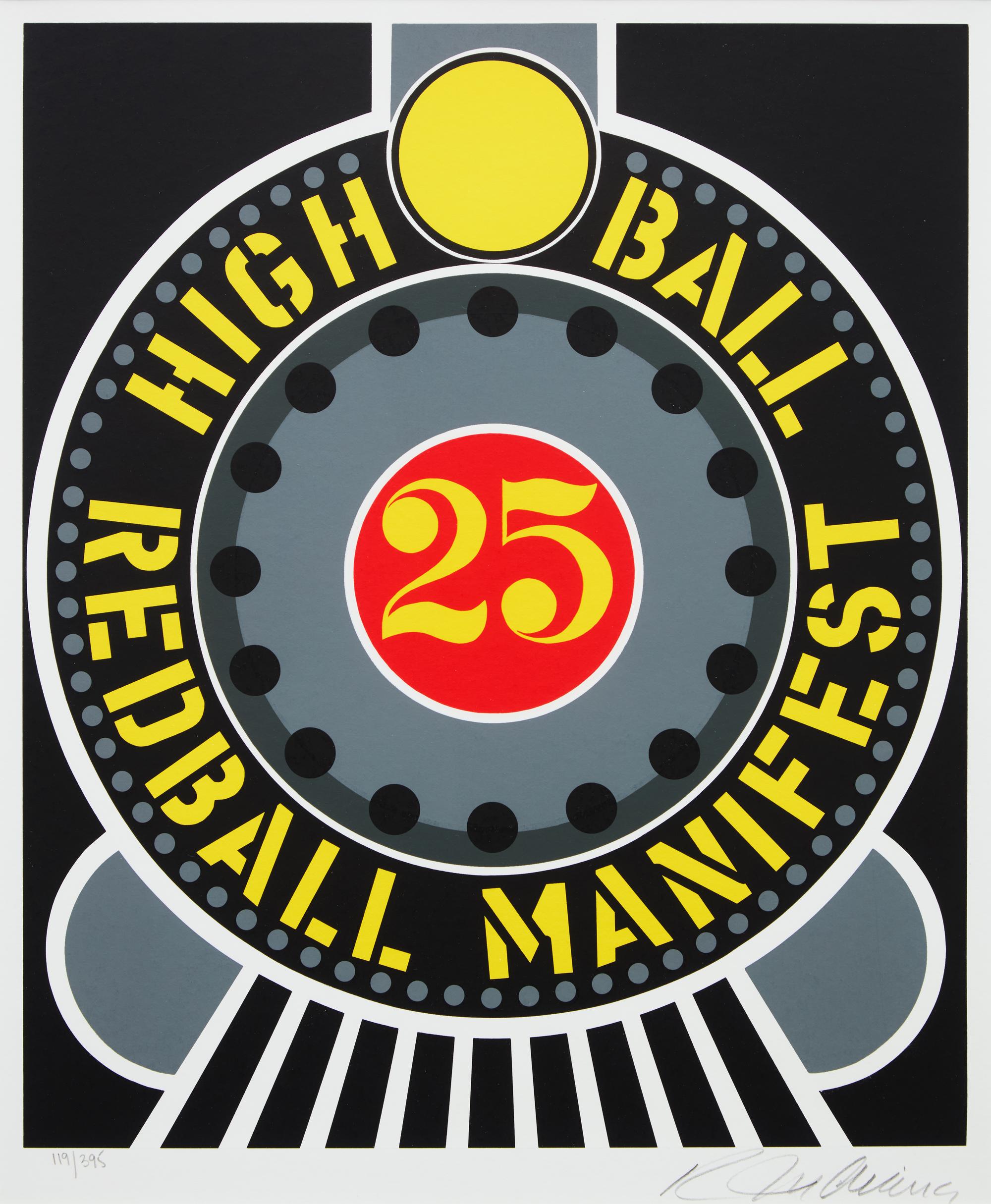 High Ball Redball Manifest (from The American Dream Portfolio ), 1997