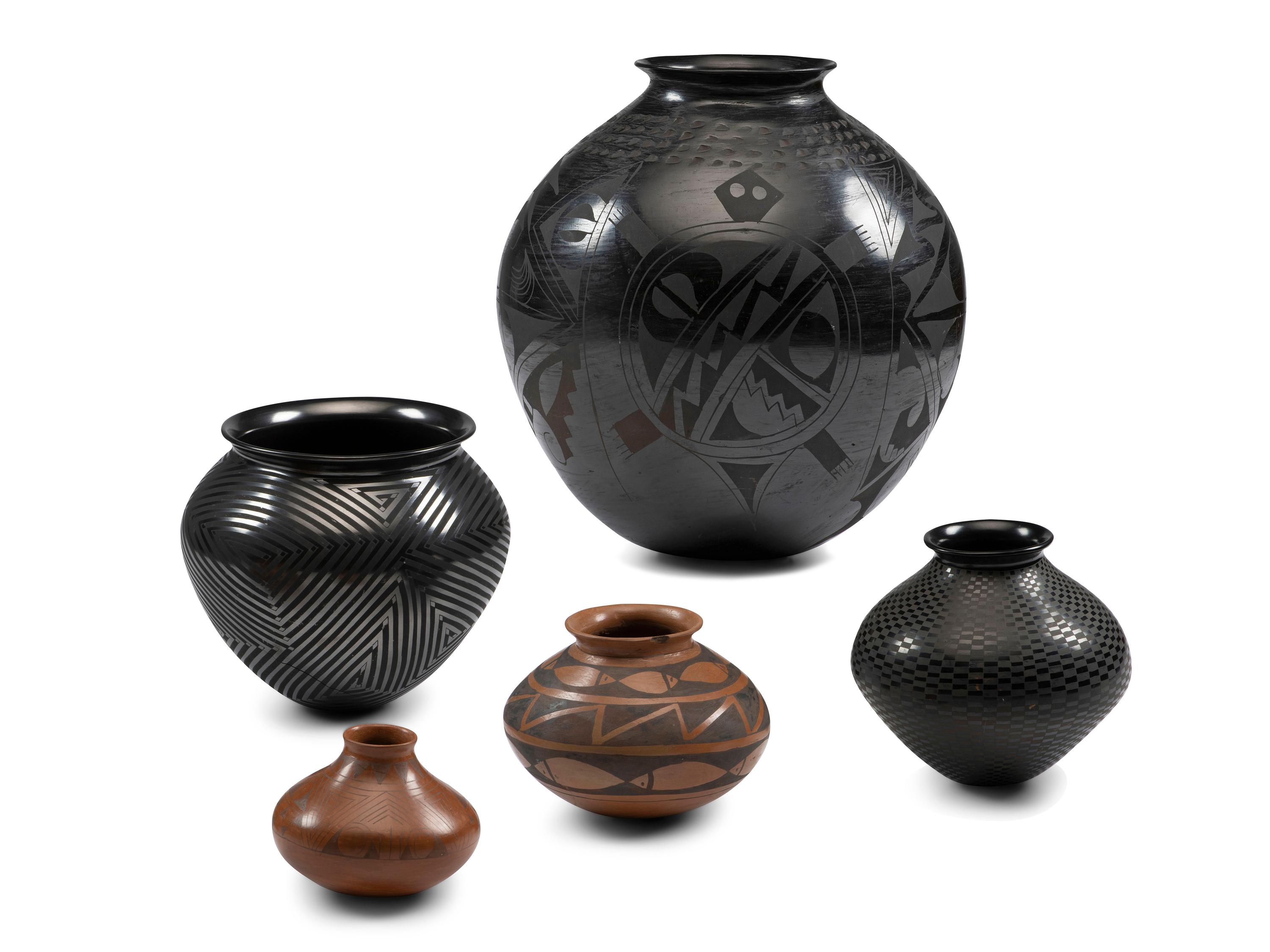 Mata Ortiz Pottery Jars