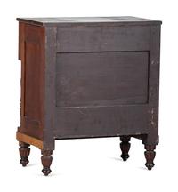 A Classical Maple and Cherrywood Diminutive Cabinet