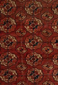 A Turkoman Wool Rug
