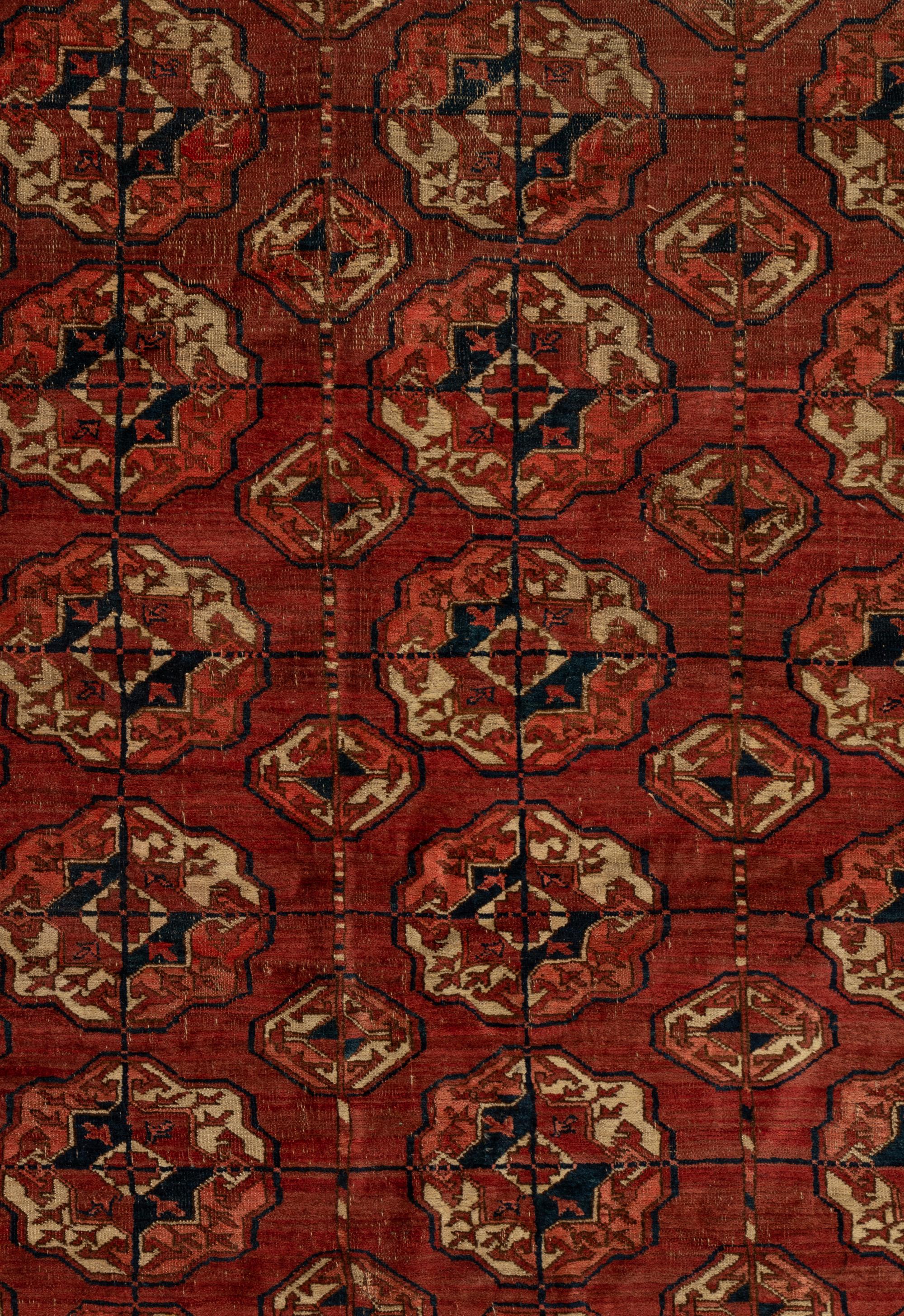 A Turkoman Wool Rug