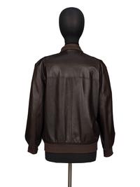 Gucci by Tom Ford, Brown Leather Racer Jacket