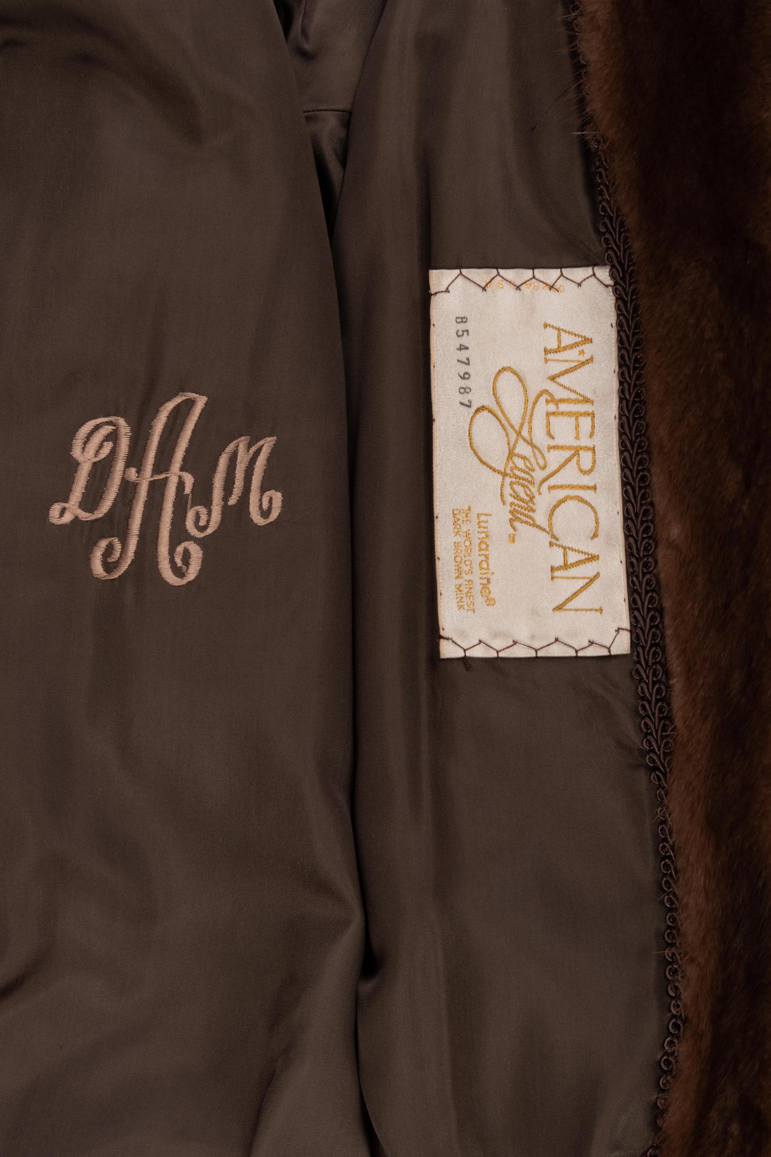 Two Mink Fur Coats, 1980-90s