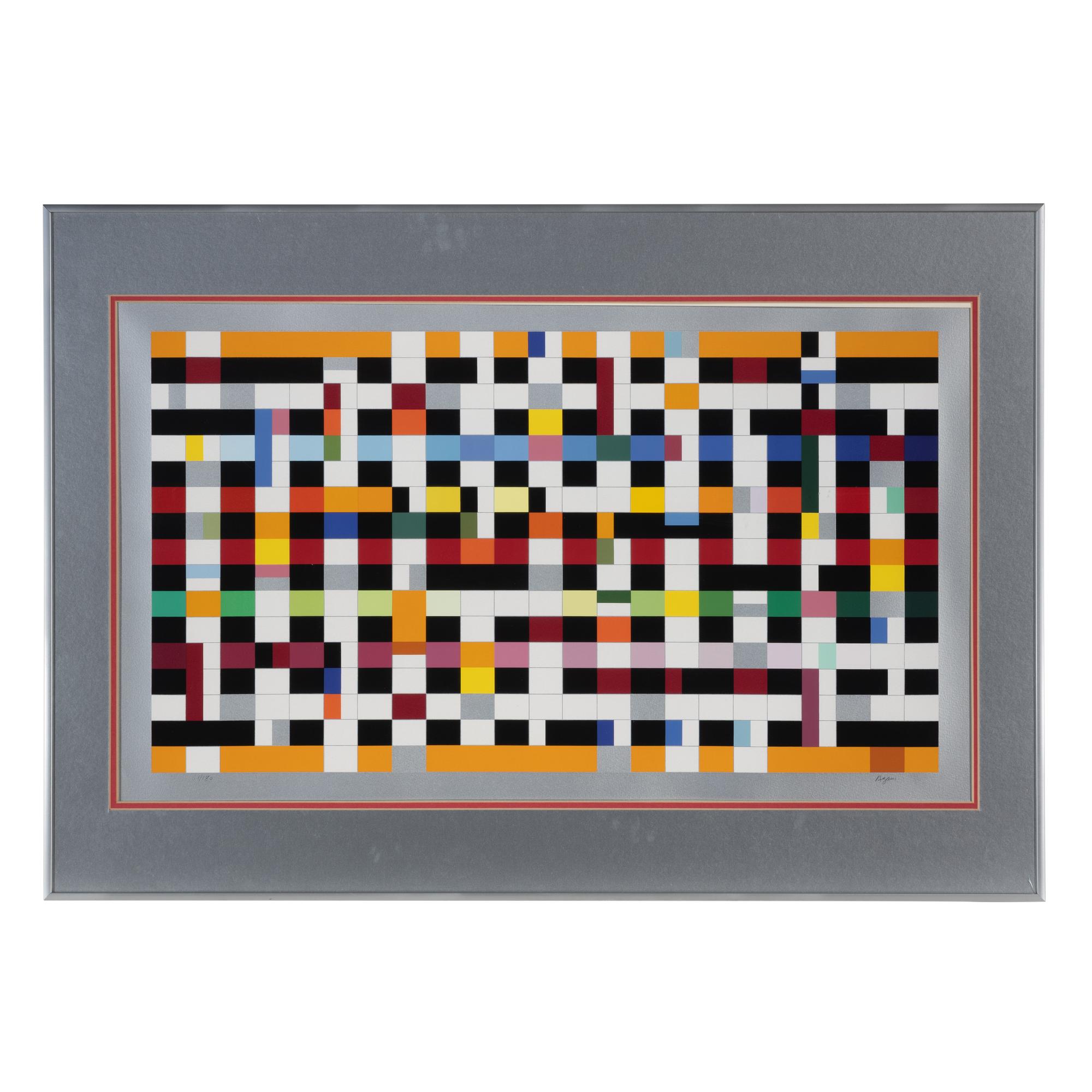 Yaacov Agam (Israeli, 1928-2026) — Structure , 1977
