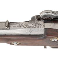 Very Rare Whitney "Good & Serviceable" US Model 1855 Type Rifle Musket With Functional Tape Primer Lock