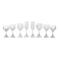 A Baccarat Massena Stemware Service