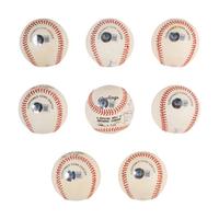 A Group of Eight Chicago Cubs Hall of Fame and Notable Signed Autograph Baseballs (Beckett Authentication Services Certified),