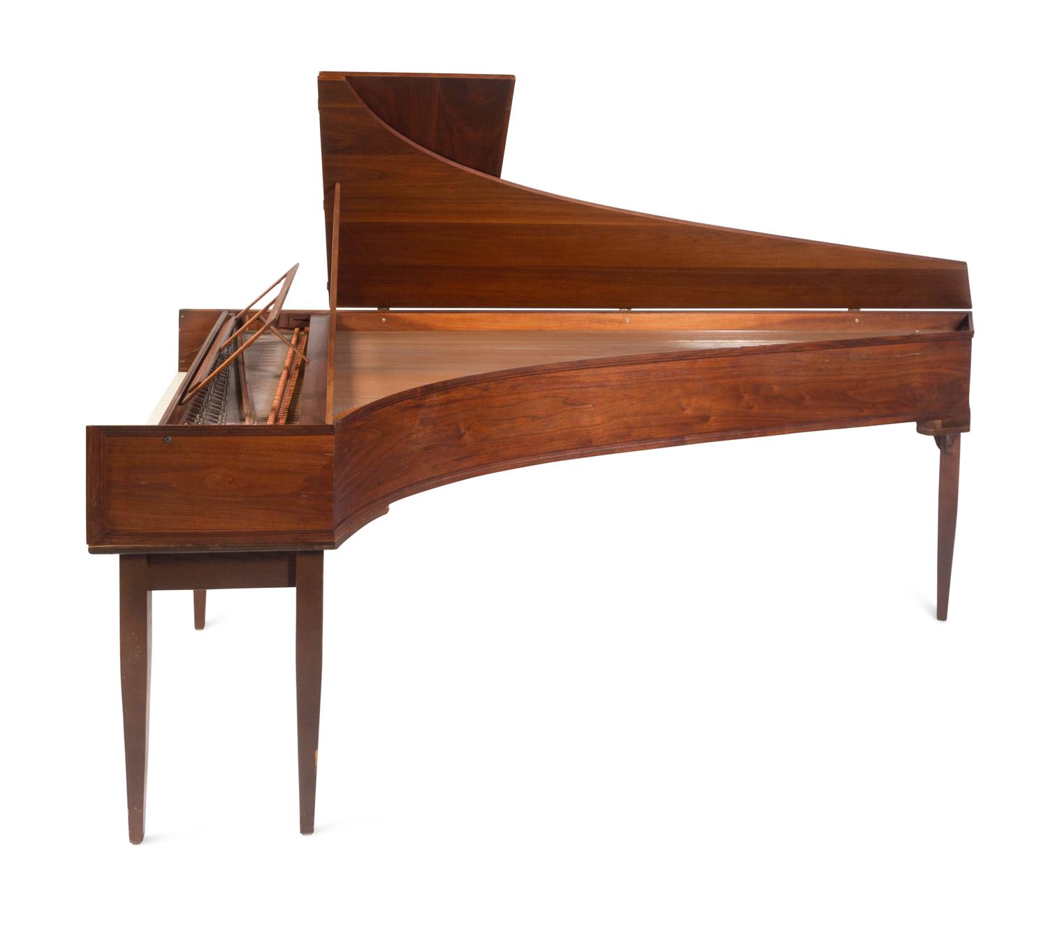 A William Dowd Walnut Harpsichord