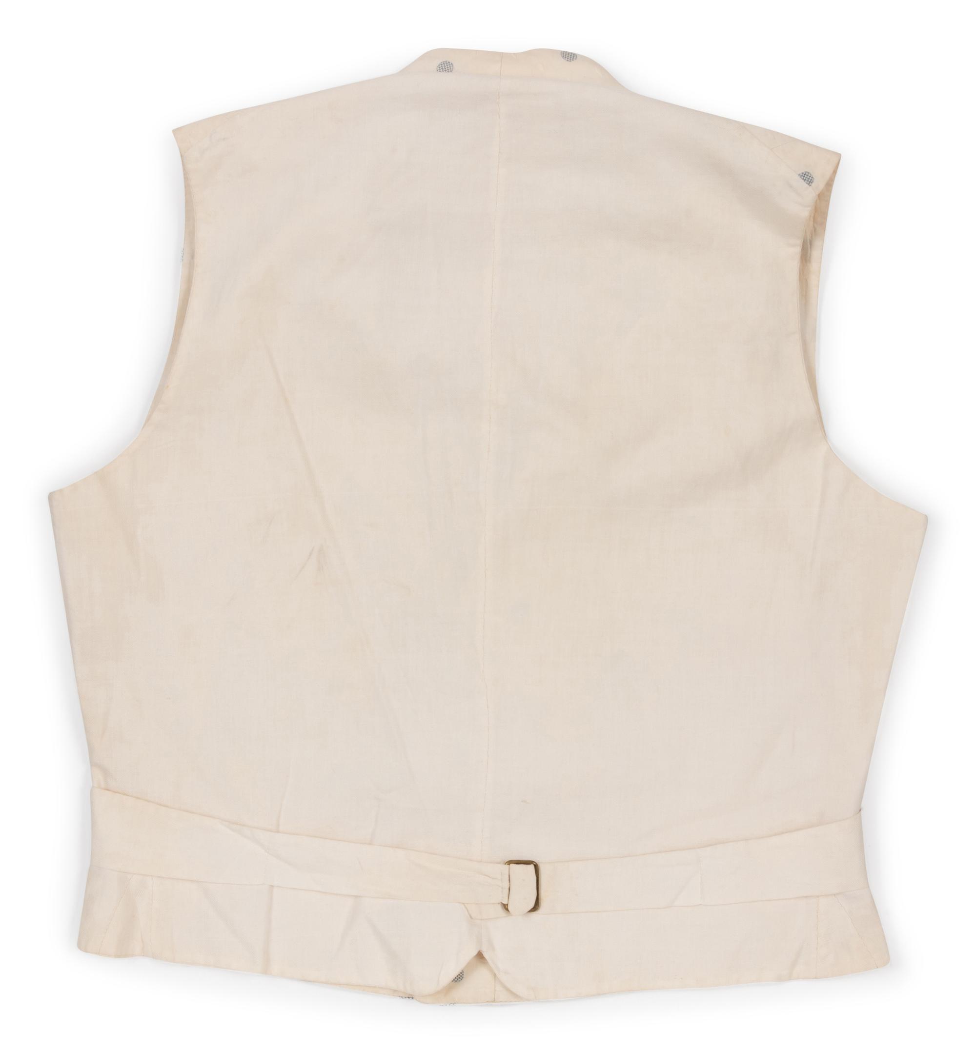 Three Men's 19th Century Waistcoats/Vests, 1840-60