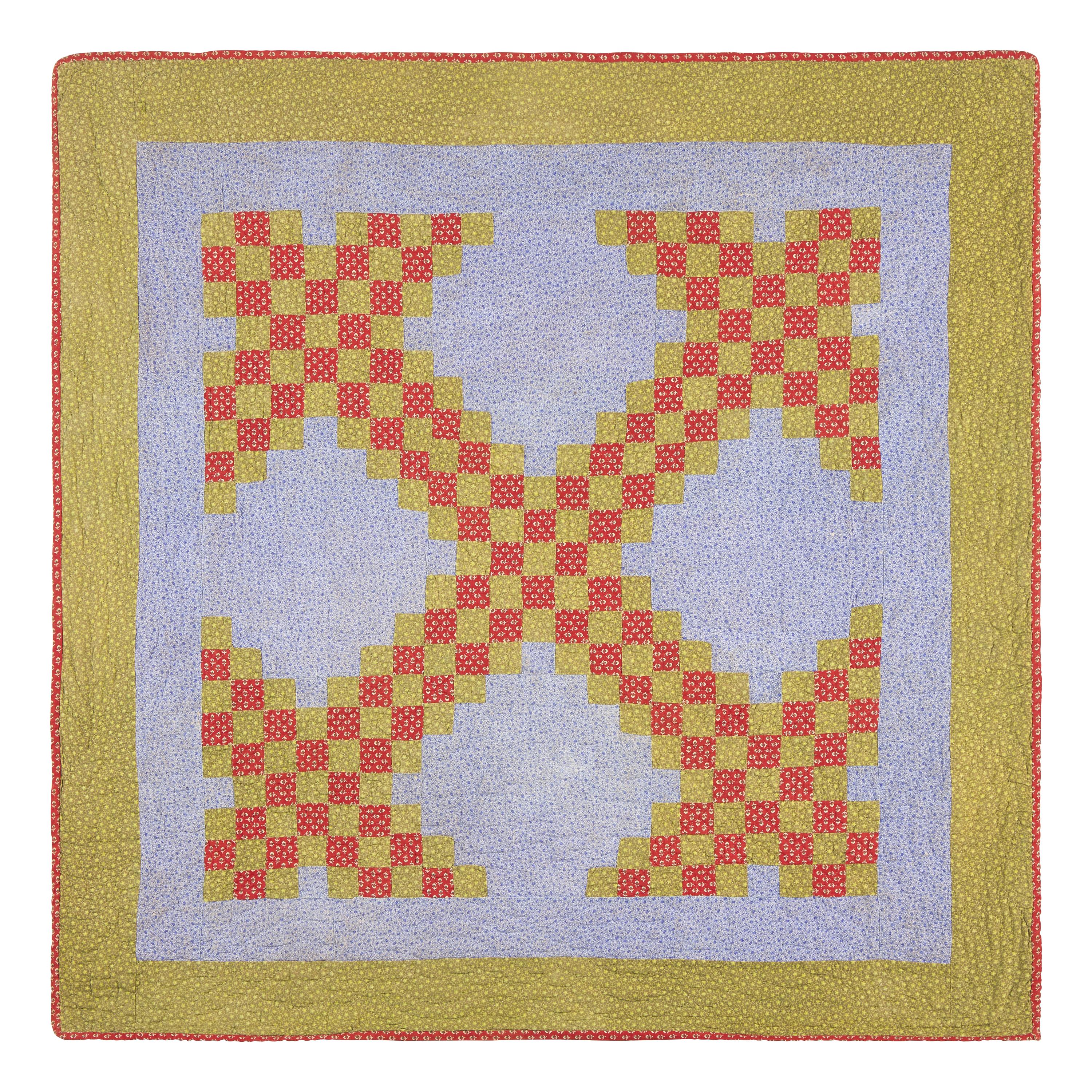 Two Cotton Crib Quilts