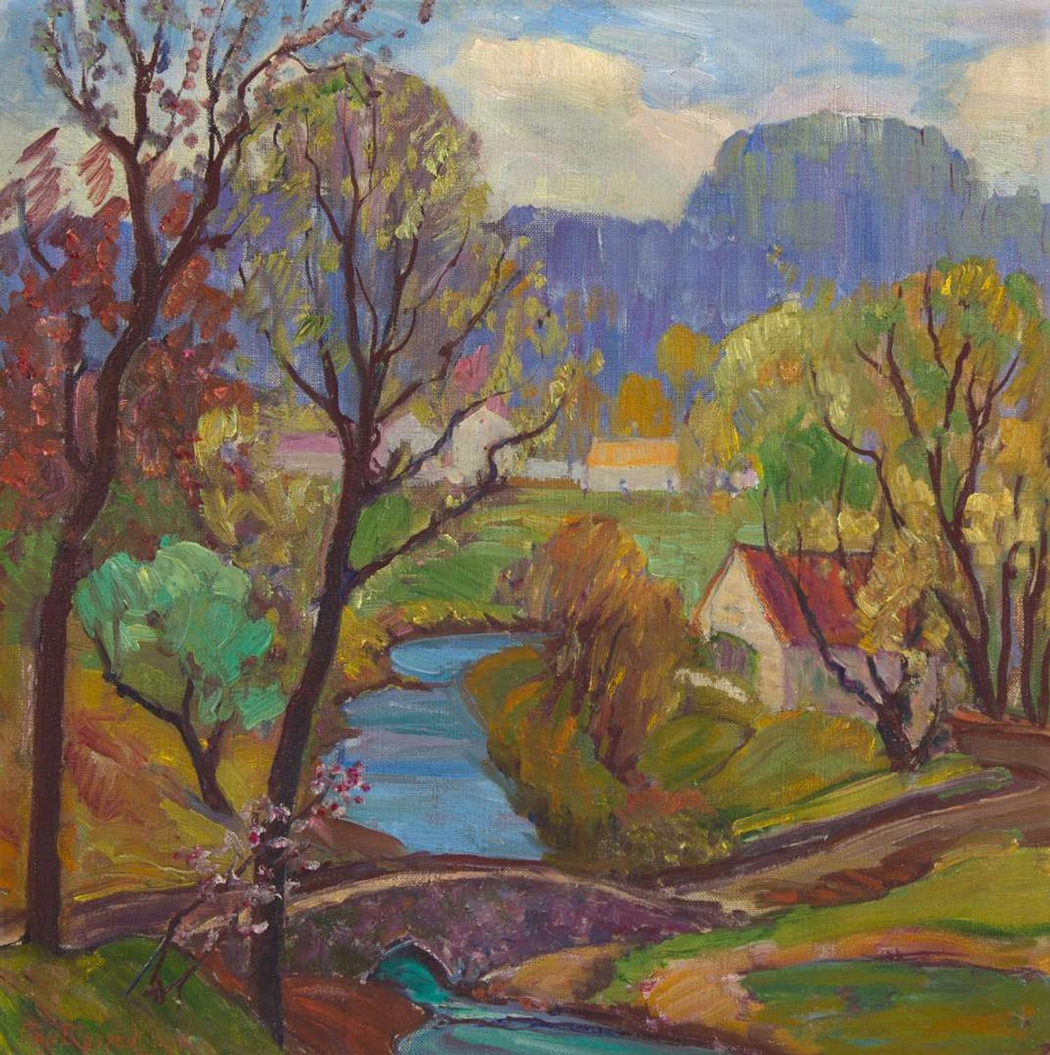 Fern Isabel Coppedge (American, 1883–1951) - Spring at St. Davids