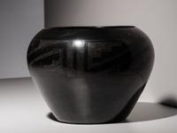 Blackware Pottery Jar 1920-1925