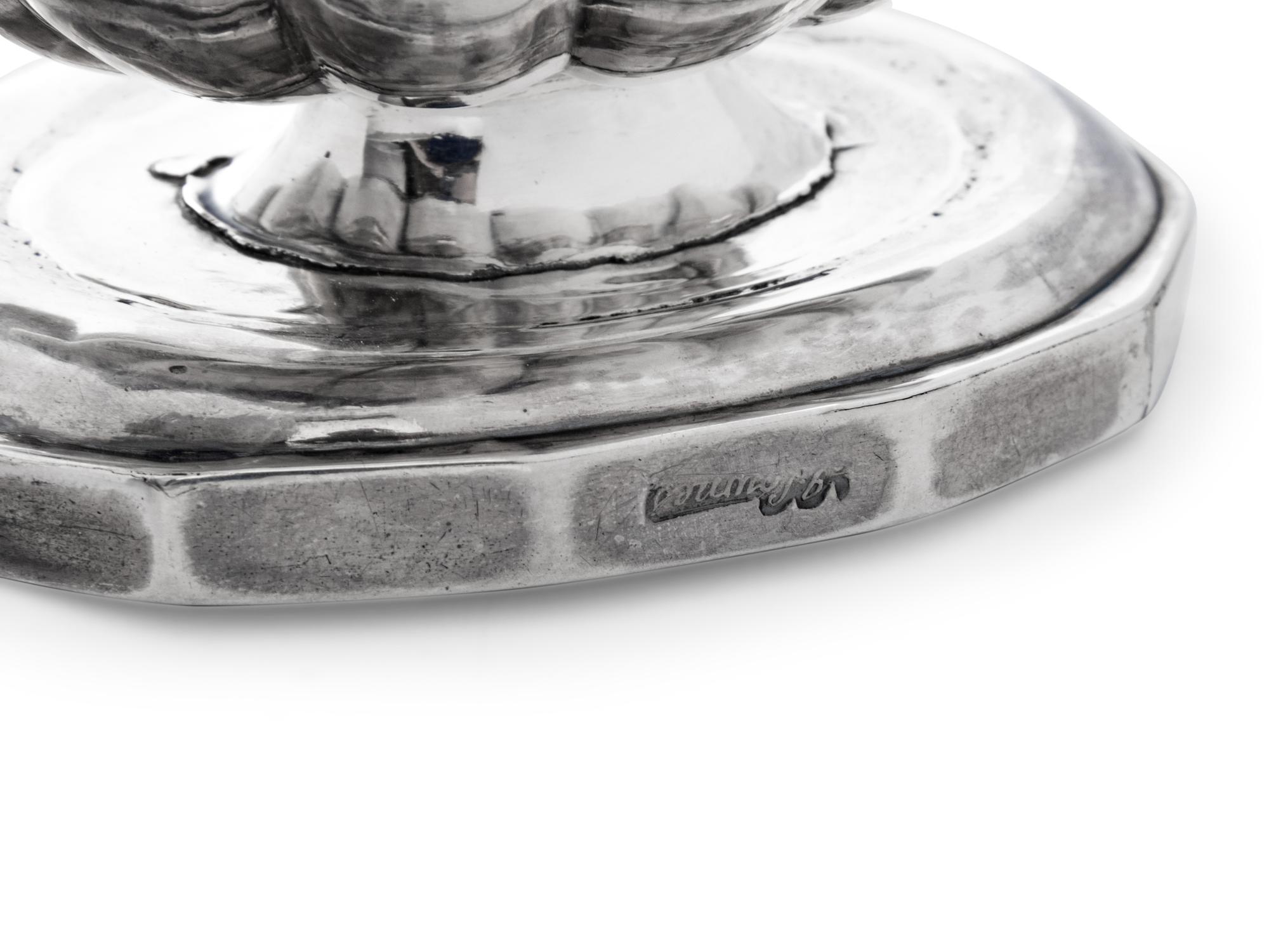 An American Silver Creamer