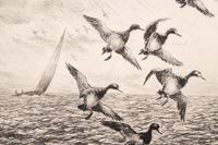 A Group of Three Dry-Point Etchings by Roland Clark (1847-1957)