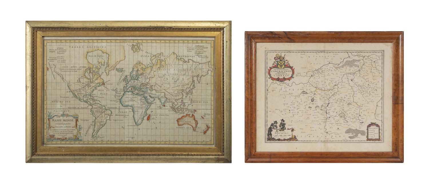 ROBERT DE VAUGONDY, Didier (1723-1786). Two Maps of North America.