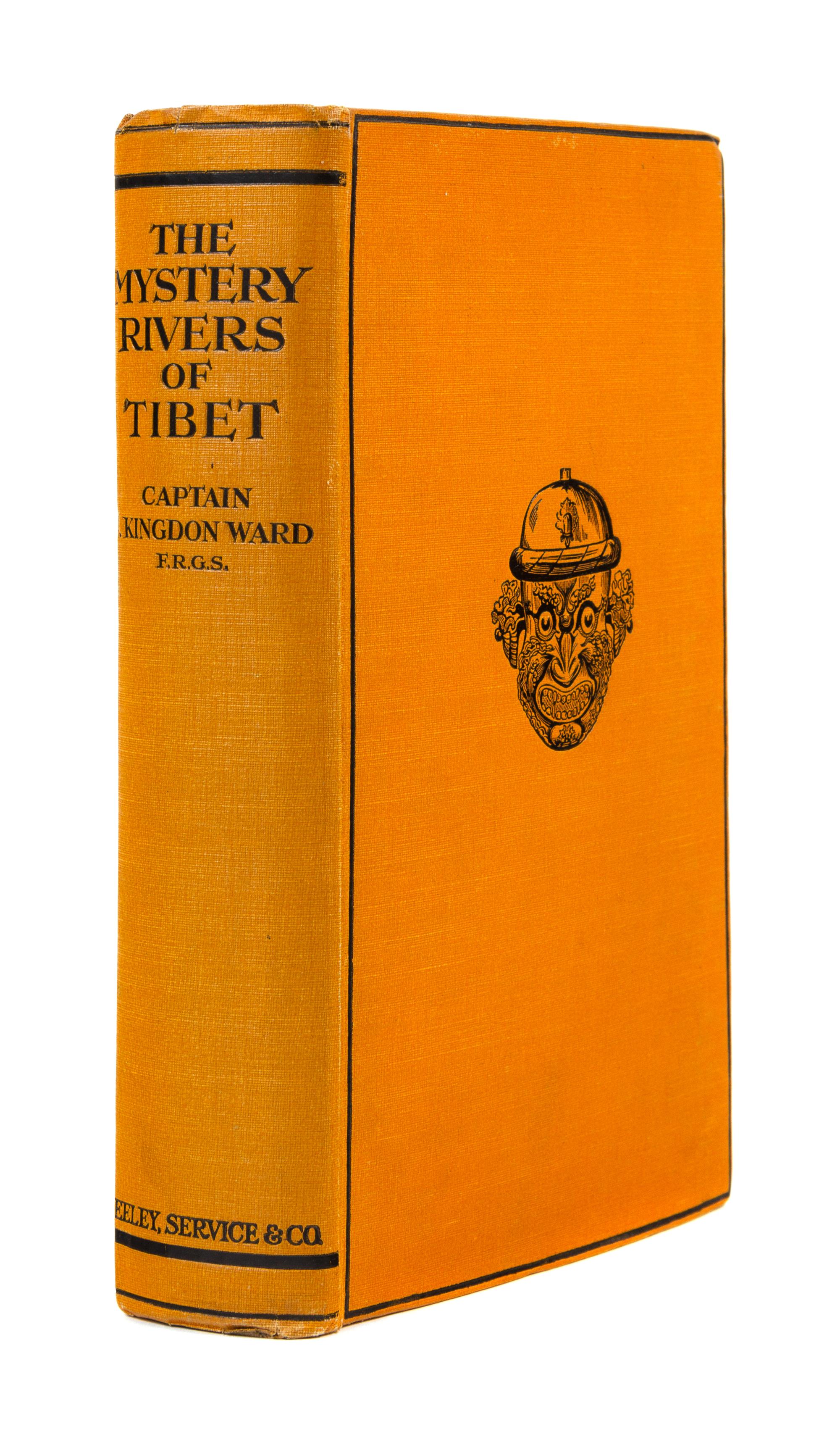 KINGDON-WARD, Frank. (1885-1958). The Mystery Rivers of Tibet. London: Seeley Service & Co., 1923.