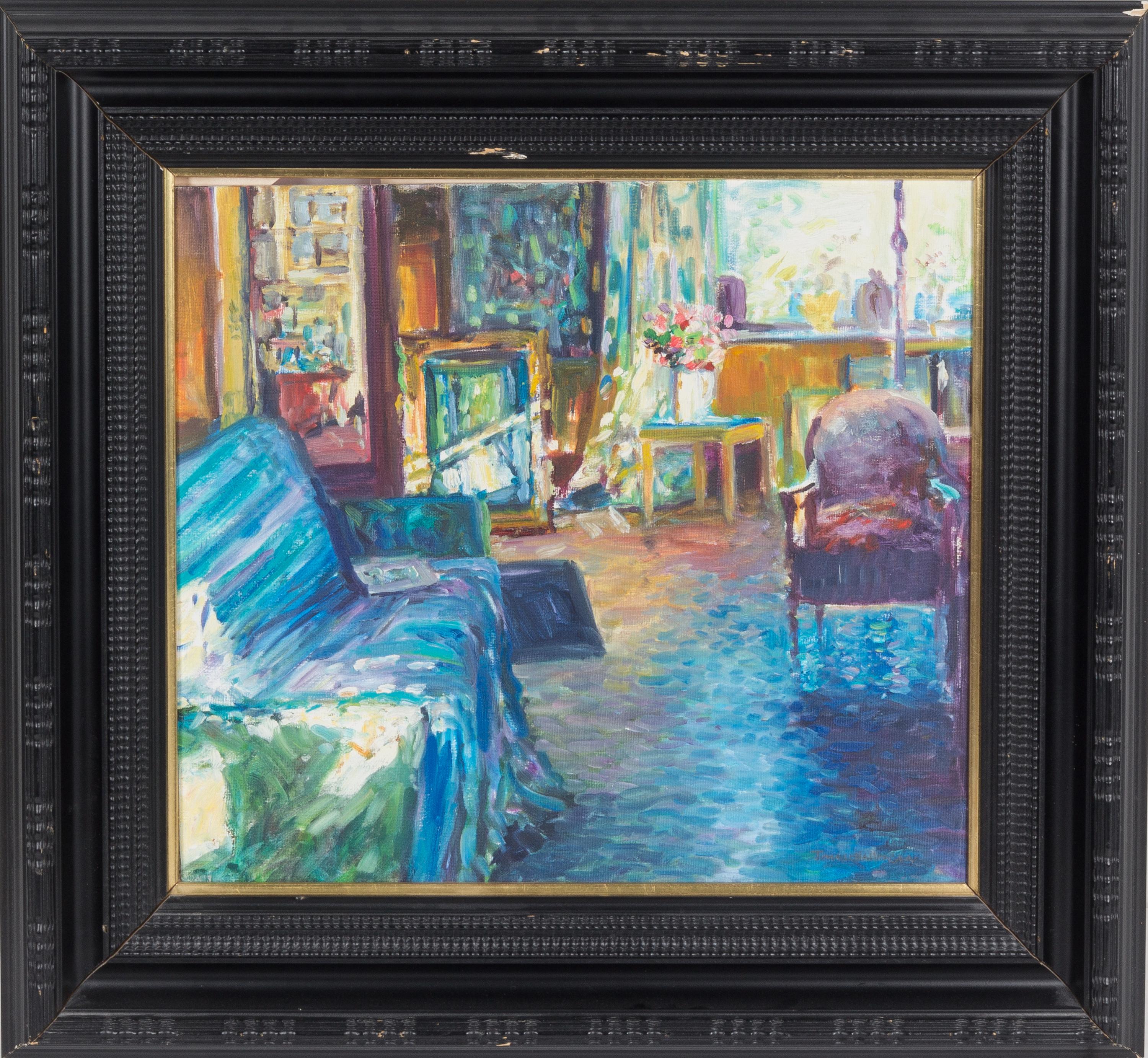 James O'Halloran, (Irish, b. 1955), Sunlit Drawing Room