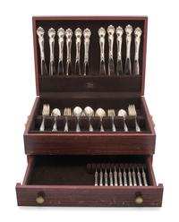 An American Silver Flatware Service