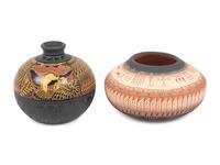 Group of Whimsical Southwestern Pottery