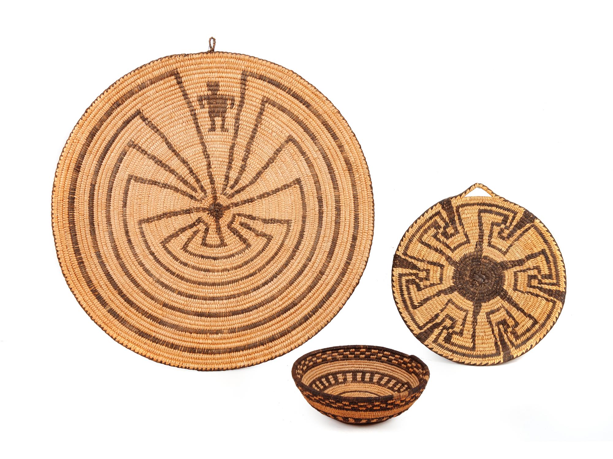Akimel O'odham Baskets