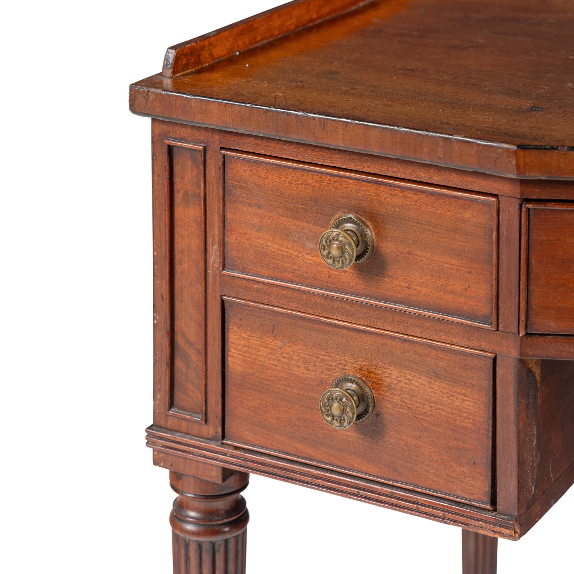 A George IV Mahogany Dressing Table