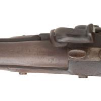 Confederate Style Brazed Bolster Conversion of a New Jersey Surcharged US Model 1836 Pistol