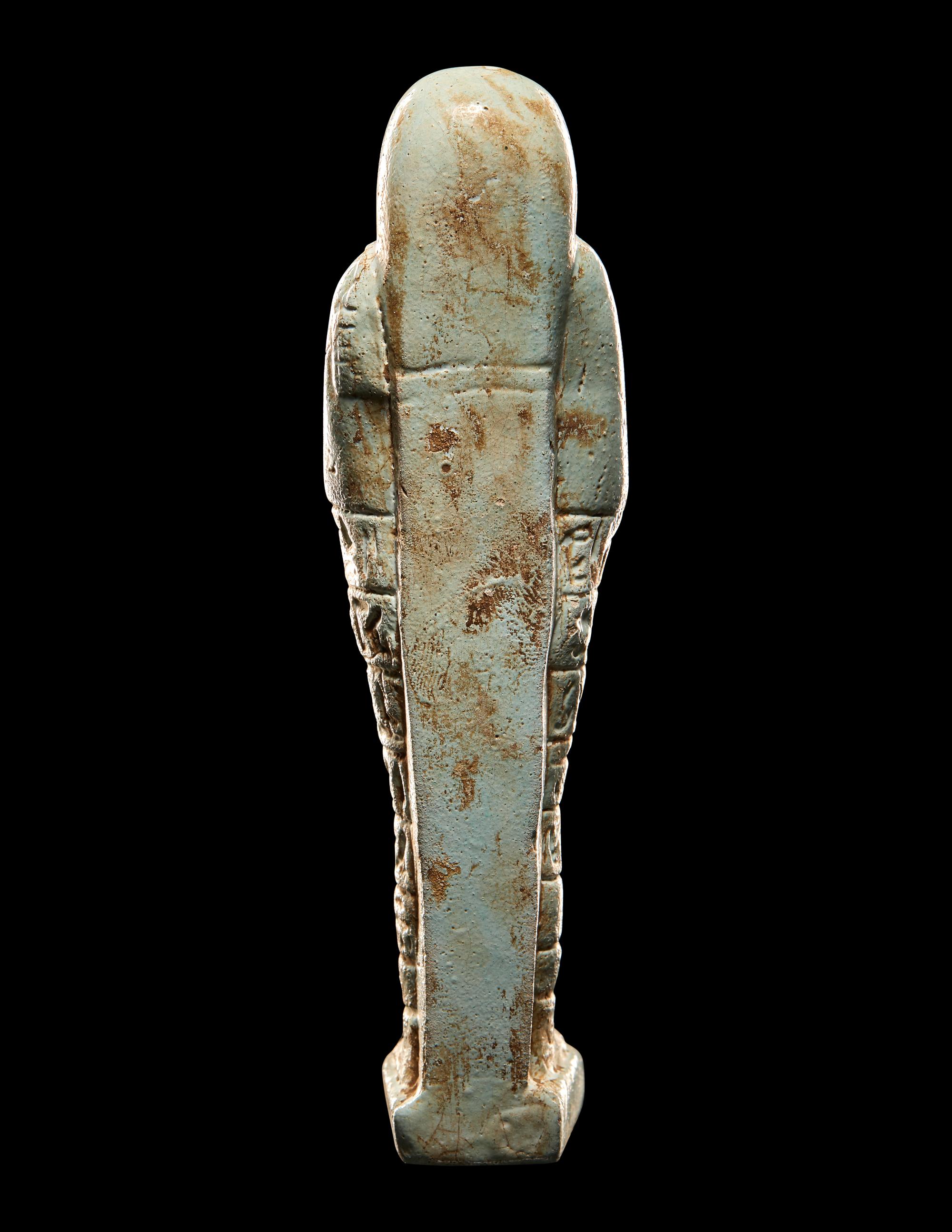 Three Egyptian Faience Ushabtis