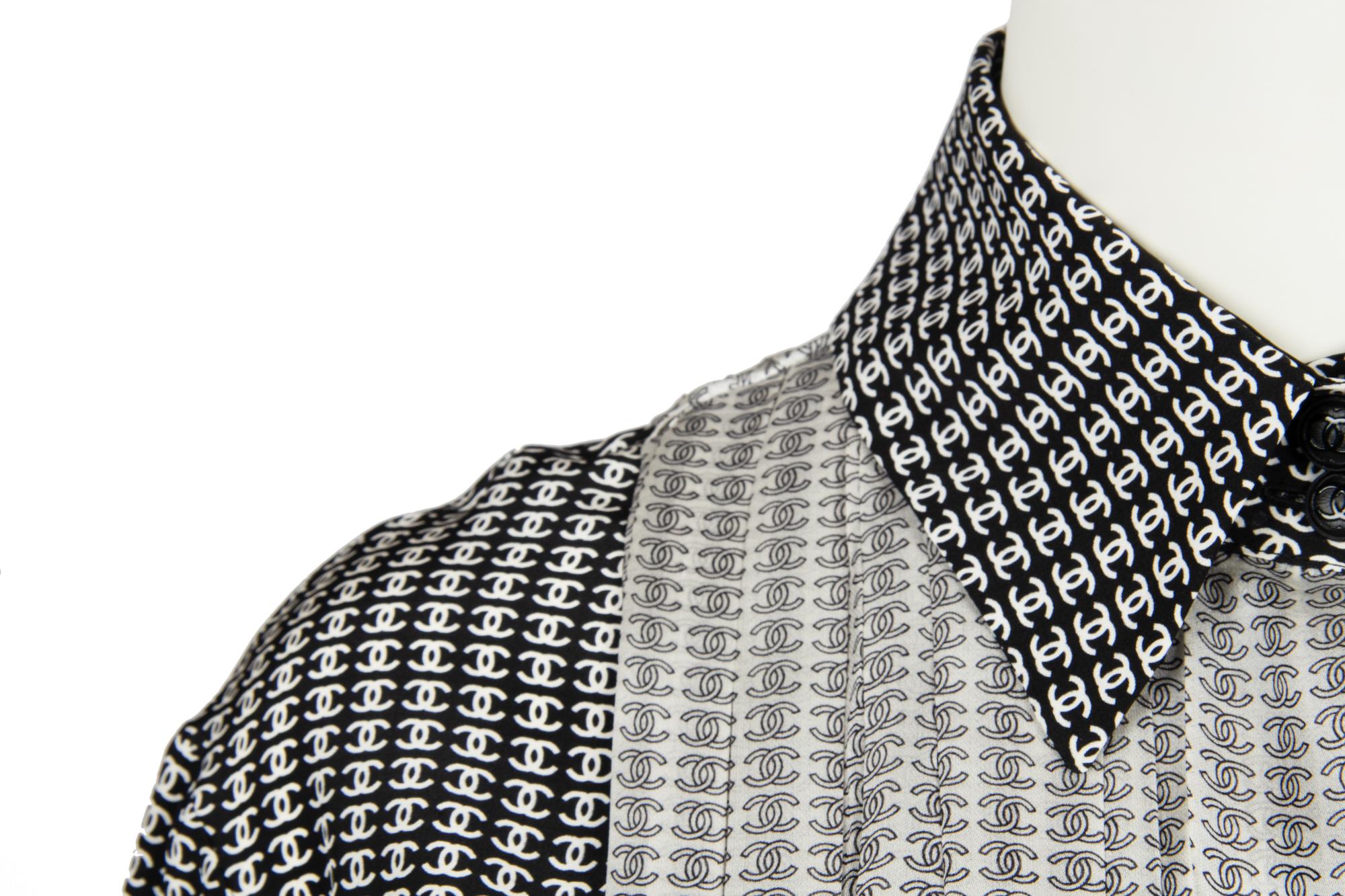 Two Chanel Silk Tops, 2010s