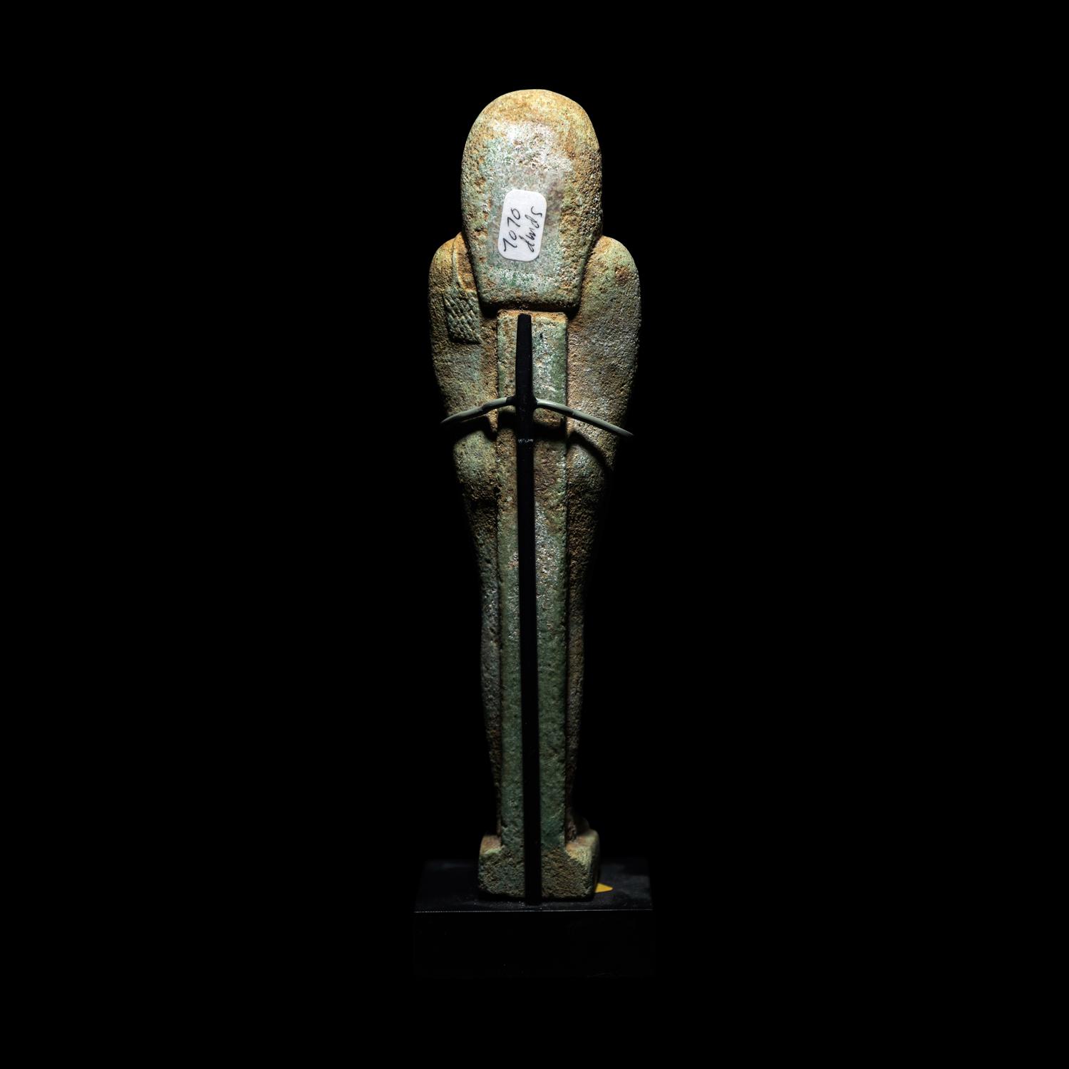 An Egyptian Faience Ushabti
