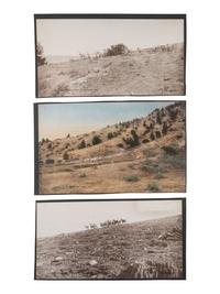 [WESTERN AMERICANA]. HUFFMAN, L.A., photog. 6 collotypes of sheep and goats.