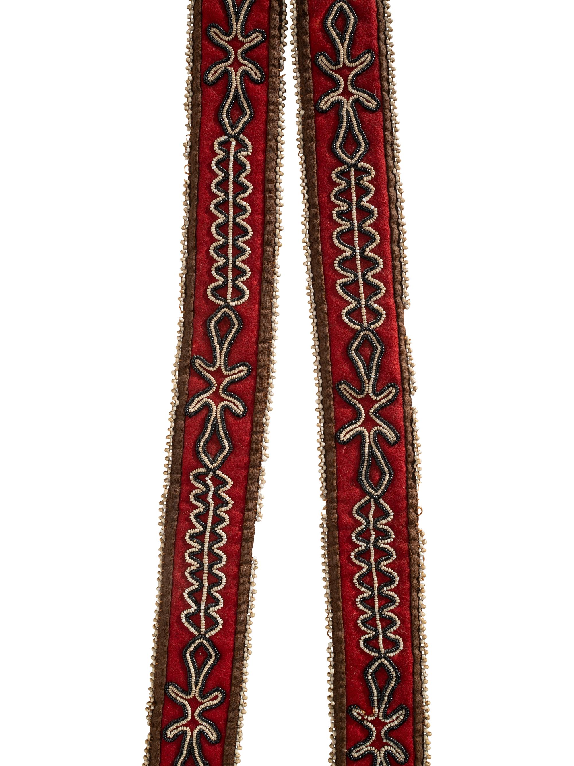 Athapaskan Beaded Hide Shot Pouch