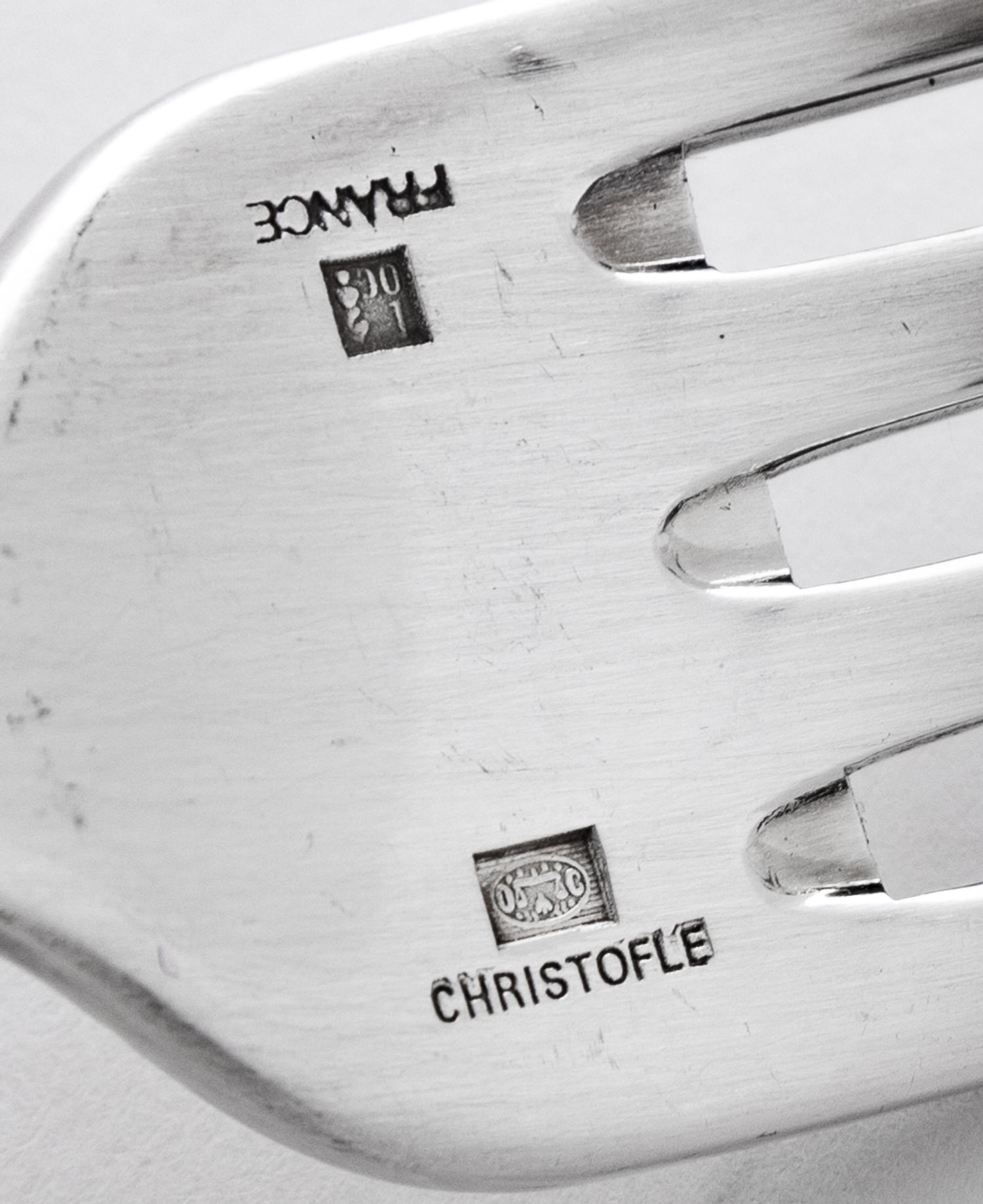 A French Silver-Plate Flatware Service