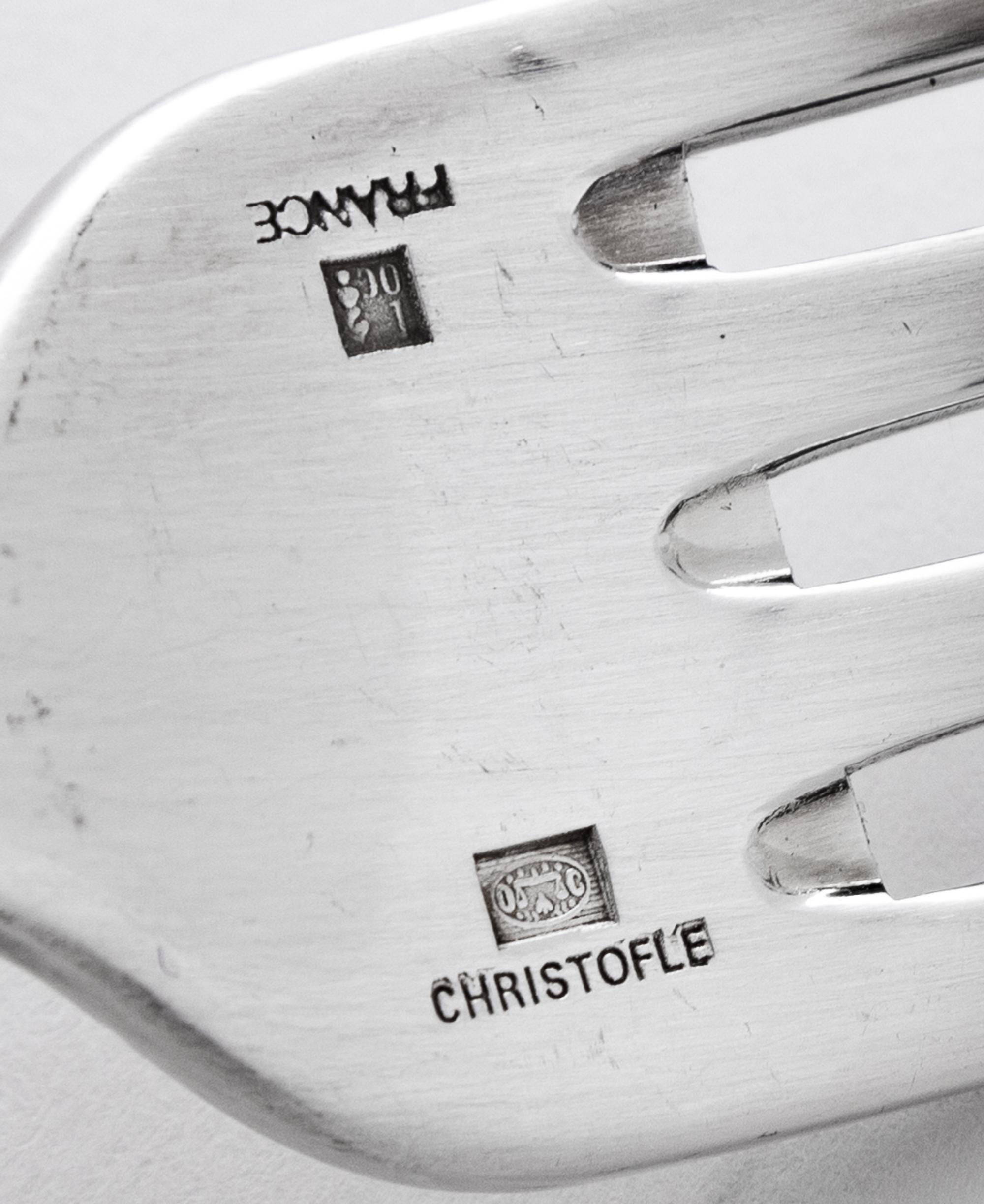 A French Silver-Plate Flatware Service