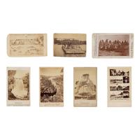 CDVs of Minnesota Landmarks and Forts