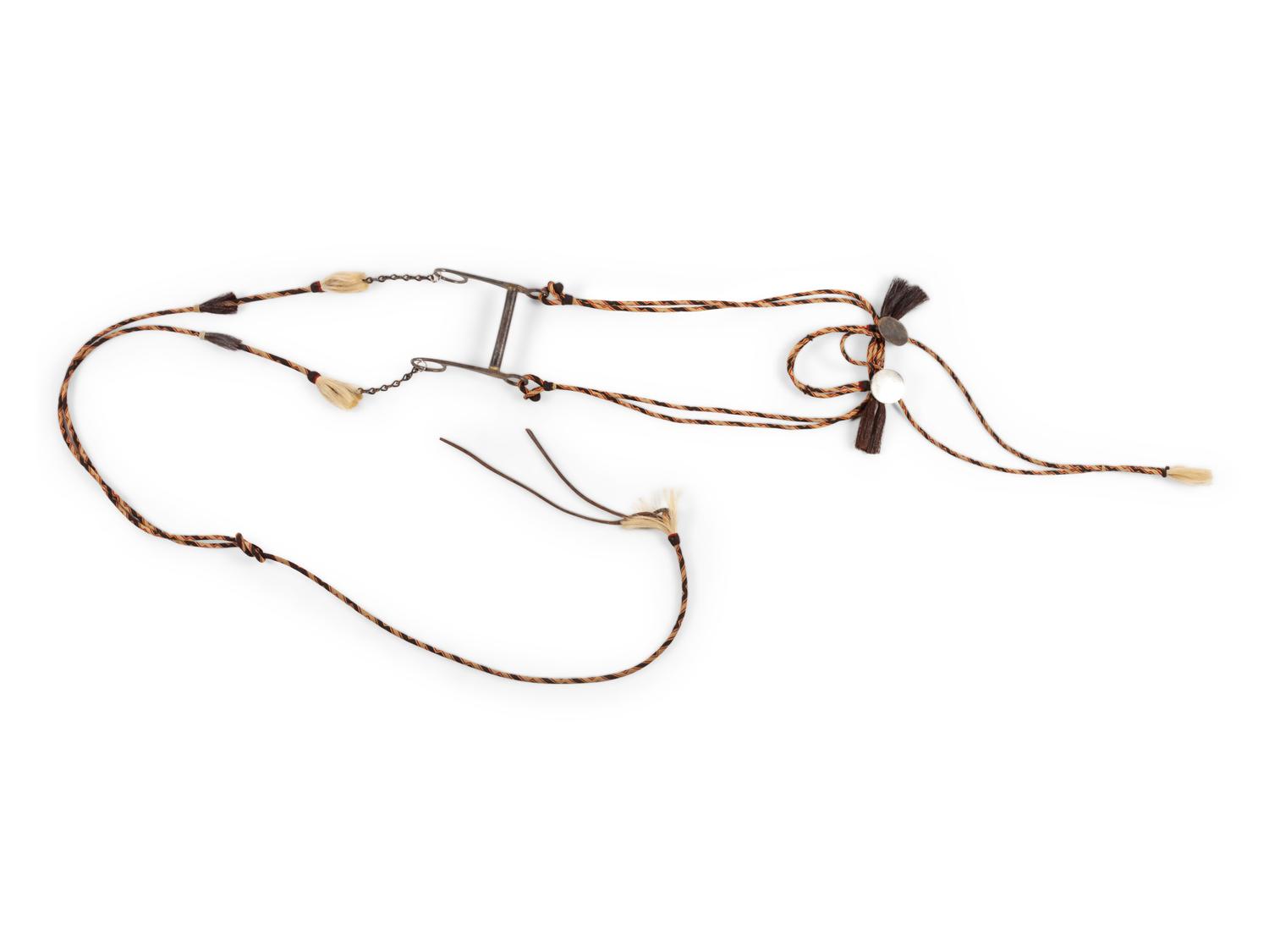 Prison Made Hitched Horsehair Bridle