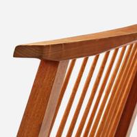 George Nakashima Pair of "Conoid" Cushion Chairs, New Hope, Pennsylvania, 1976
