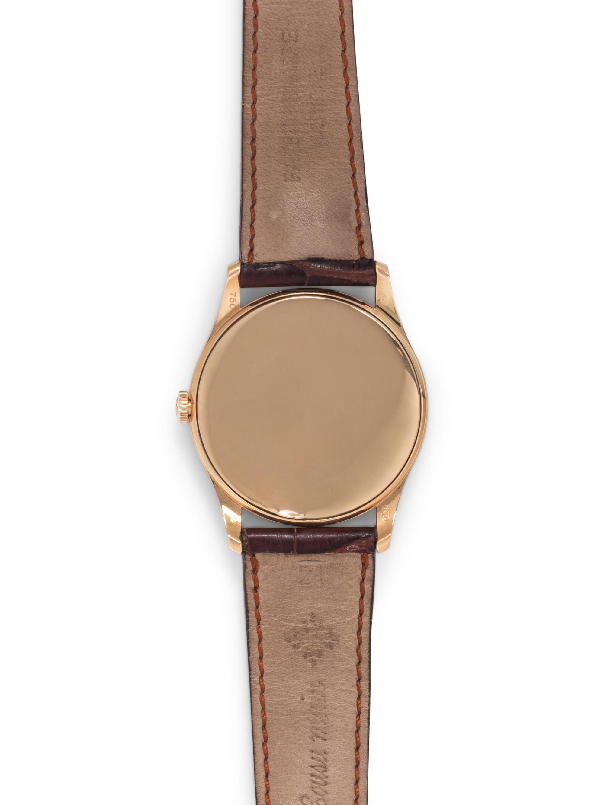 PATEK PHILIPPE, 18K PINK GOLD REF. 5196 'CALATRAVA' WRISTWATCH
