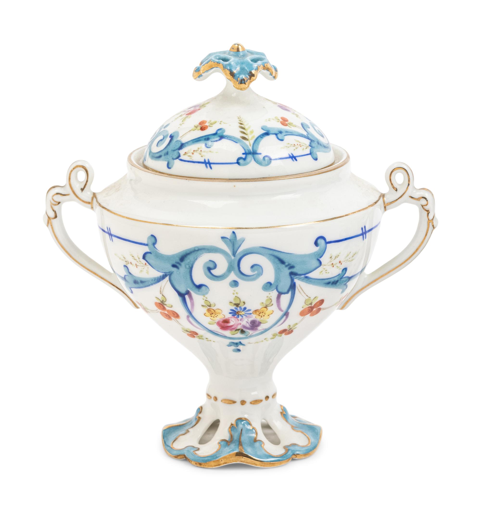 A Limoges Porcelain Tête-à-Tête