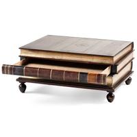 A Maitland Smith Book-Form Coffee Table
